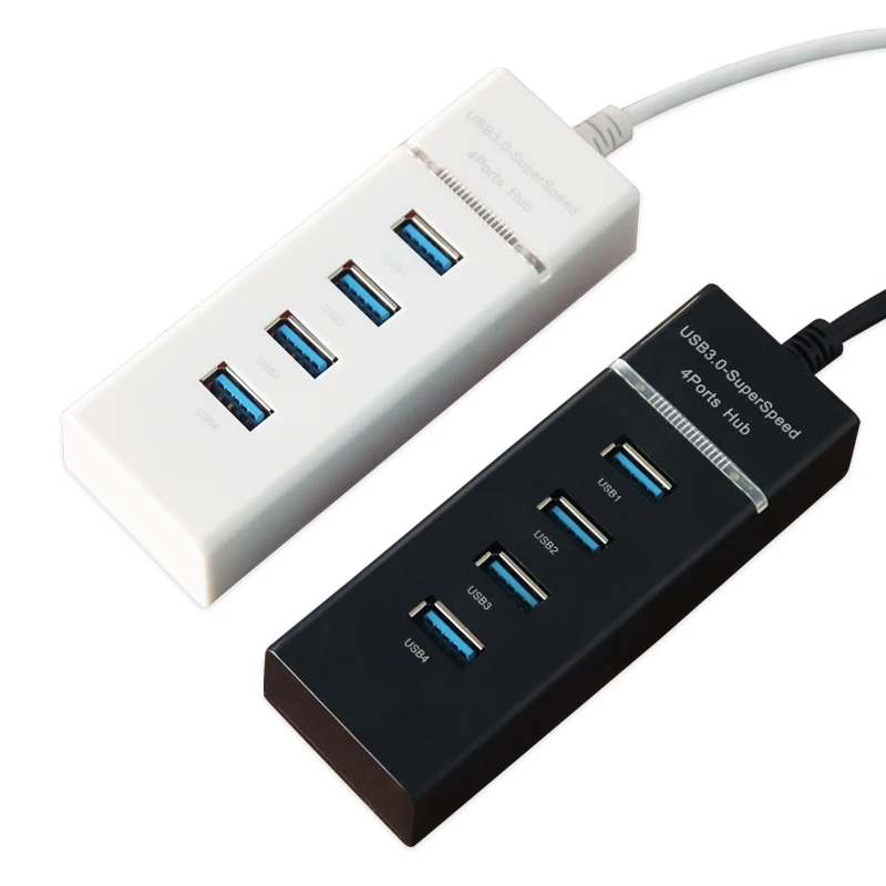 Высокая скорость 5 Гбит/с USB 3 0 стабильная передача 1 в 4 Выход концентратор порта Hub разветвитель