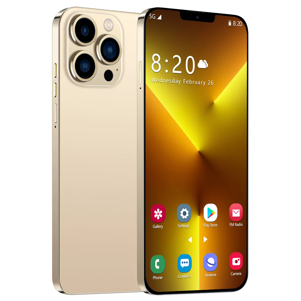 Смартфон разблокированный 2023 I13 PRO 16 ГБ + 512