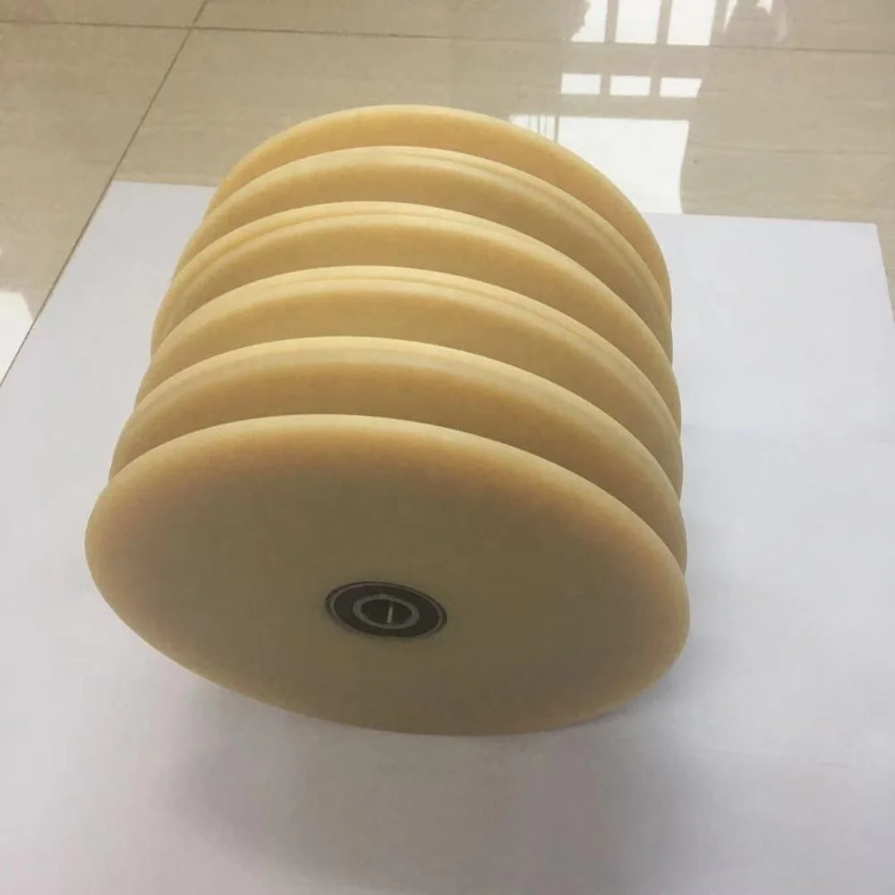 excellent toughness round nylon pulley wheel cast nylon pulley