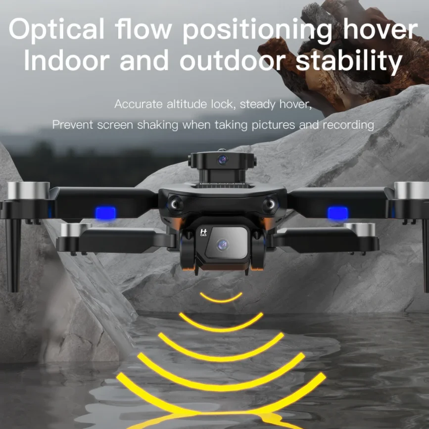 mini drone brushless wind resistance drone 6k dual camera with obstacle avoidance 360 degree flip flying drones