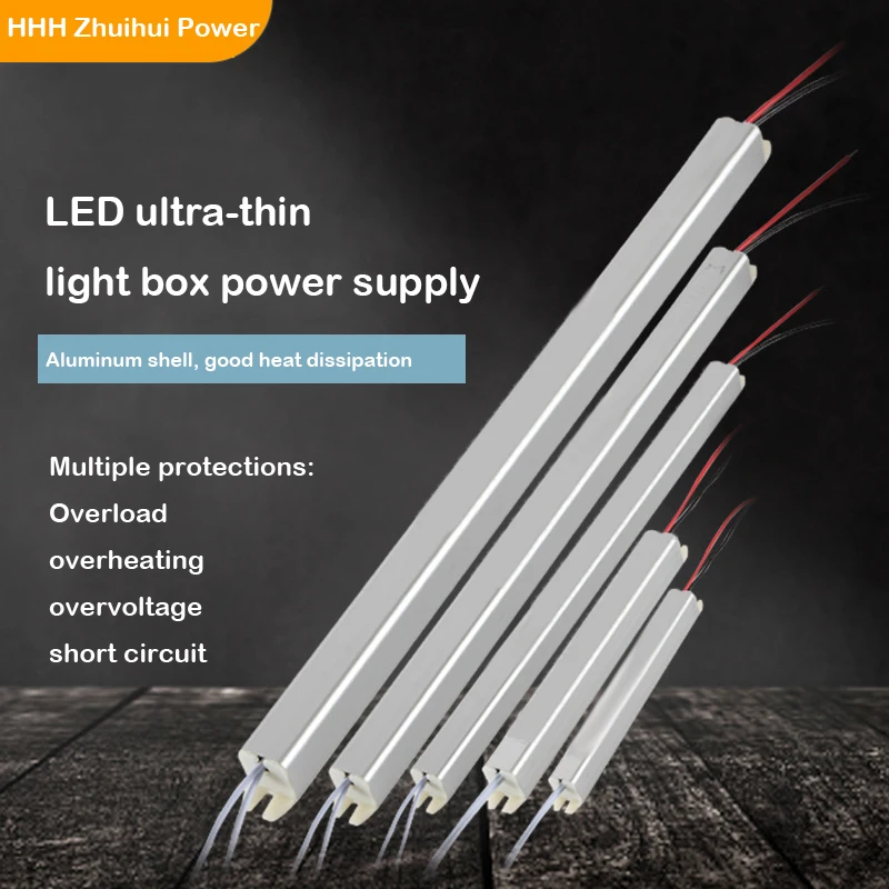 IP20 Ultra Thin LED Light Driver 12V Small Switching Power Supply 24w 36w 48w Led Driver Ultra Slim Power Supply