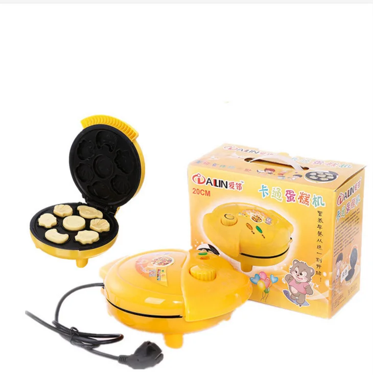 Kitchen Ware Mini Waffle Maker Detachable Breakfast Sandwich Maker Toaster Non Stick Sandwich Maker With Cool Touch Handle