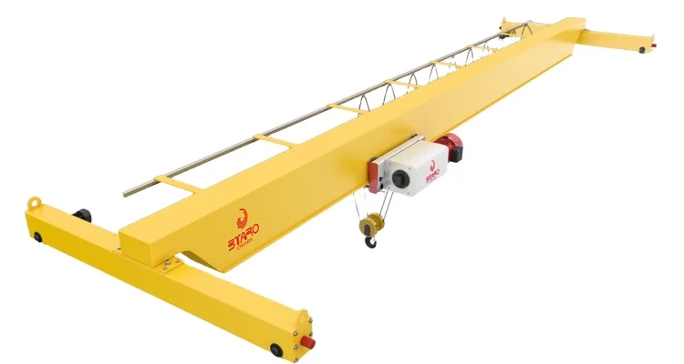 European 25T Single girder overhead crane IP54  factory OEM design duty A3-A8 electric overhead travelling crane
