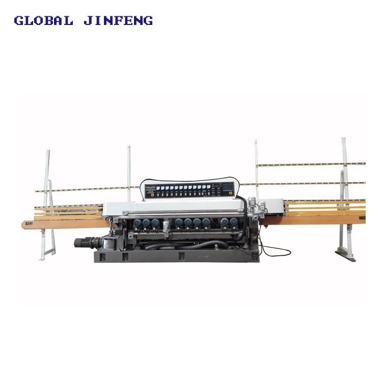 
JFB-361SJ 10 Engines Vertical glass lifting bevel polishing machine in glass processing machinery 