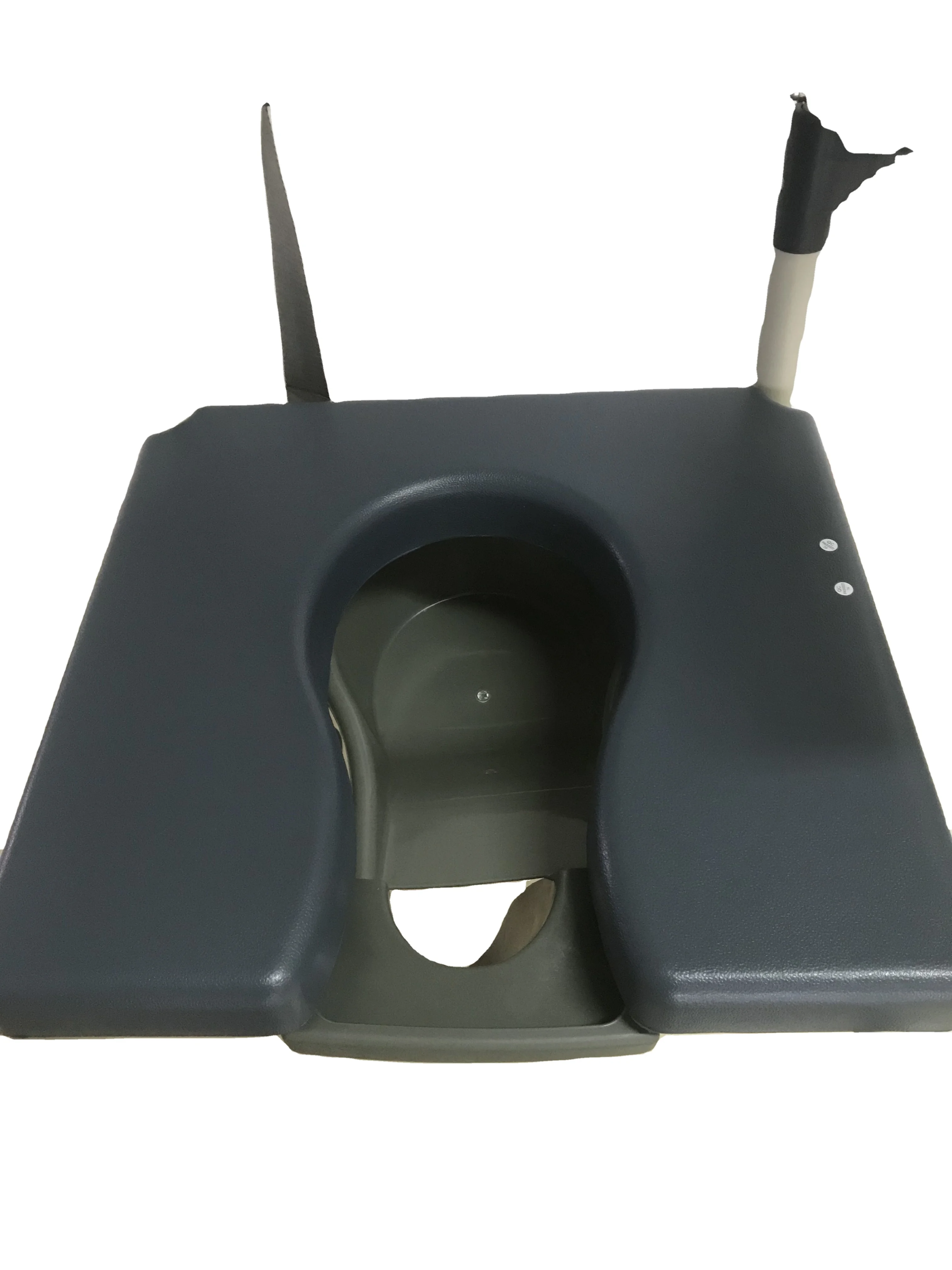 bath portable old people wide seat back folding sliding shower toilet commode chair with armrest footrest