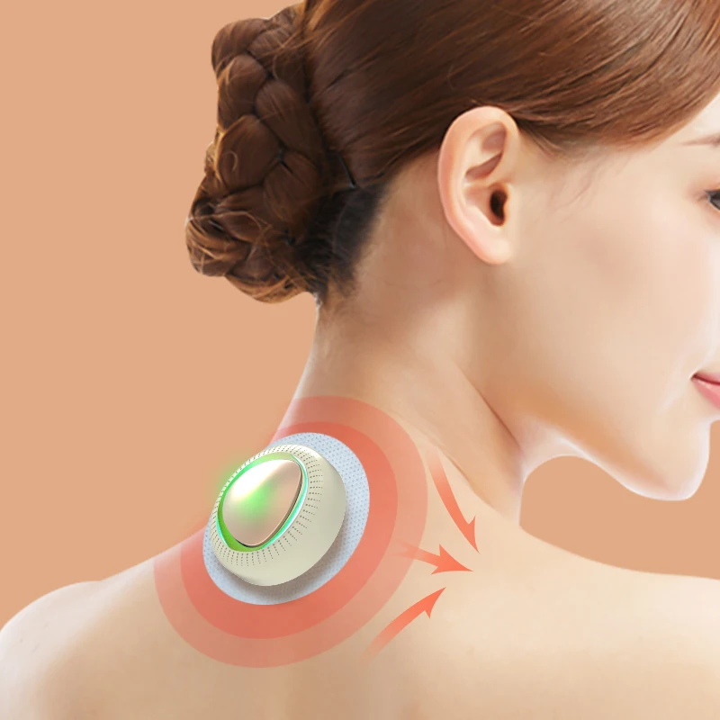 Cheap Home Use Portable Graphene Heater Patch Moxibustion Heating Cupping Therapy Massager Mini Box