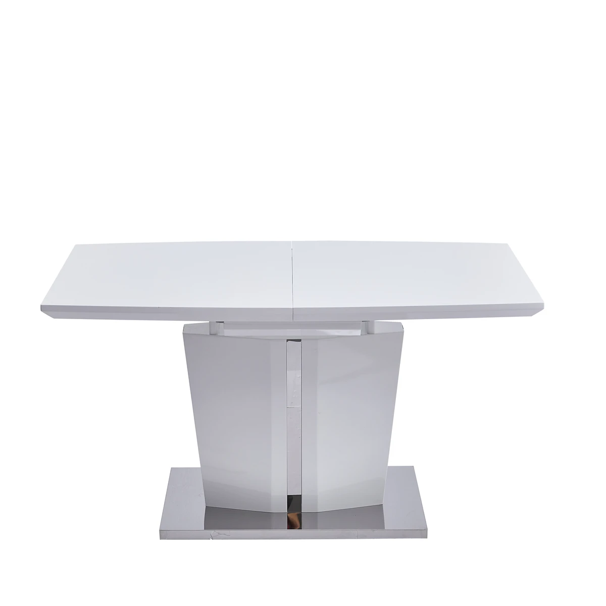 Mdf Dining Table Metal Legs Nordic Wooden Kitchen Tables Wood Rectangle 12 People Black Brown white  color  Dinning