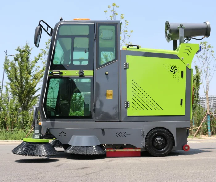 2023YUNKU  professional road sweeper electric  street road china road sweeper supplier