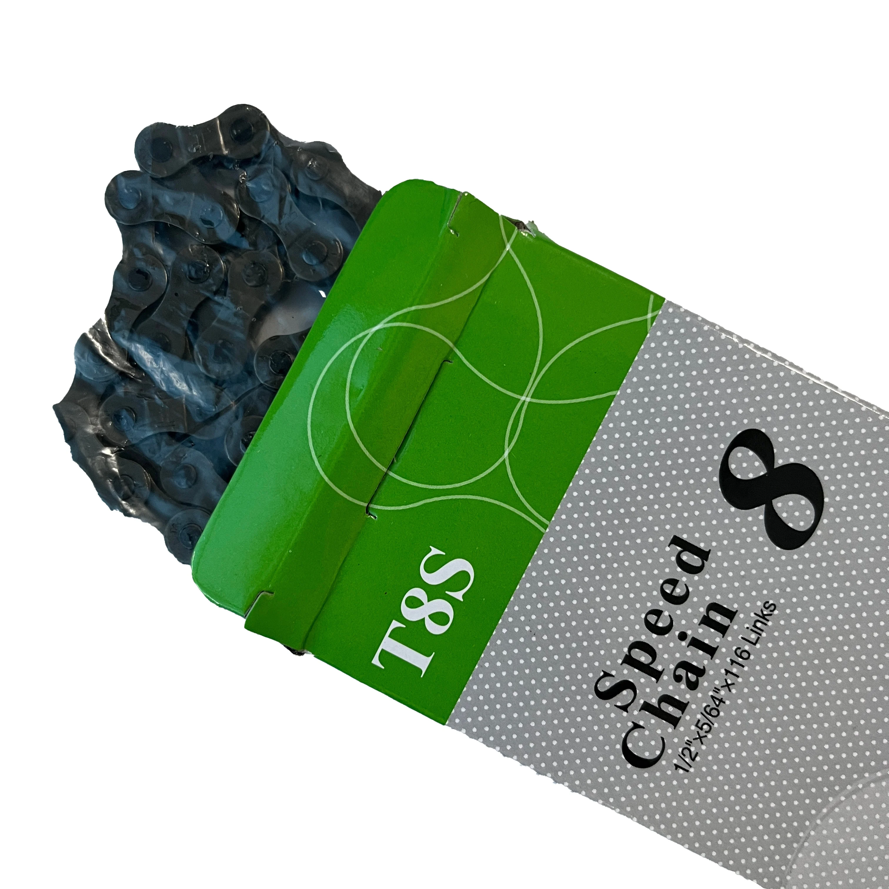 Wholesale Chain For 6 7 8 9 Speed MTB BMX Road E-Bike Cycling Parts 1/2x3/32 Inch 116 Links Steel Silver Bicycle Chain