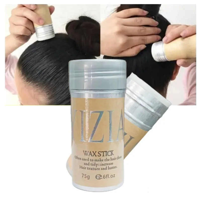 Hotsale OEM private label men women hair gel styling products edge control hair wax stick