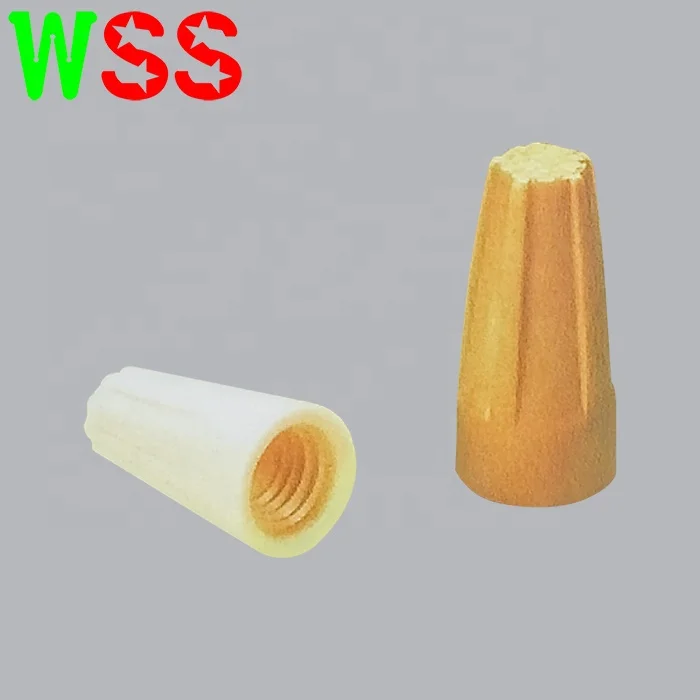 High Quality Plastic Wire Connector Closed End Wire Joint Connector Screw Twist On Terminal Connector