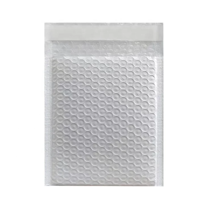 Custom logo padded polymer shipping bubble polymailers Air shipping white pink black blue purple bubble mailer mailing package
