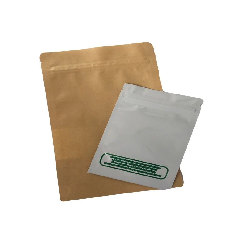 Smell Proof CR Airtight Ziplock Food Packaging Mylar Bag