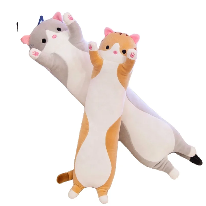 New high quality customized multiple styles of plush toy cat realistic soft easy to clean stuffed cat plush toys