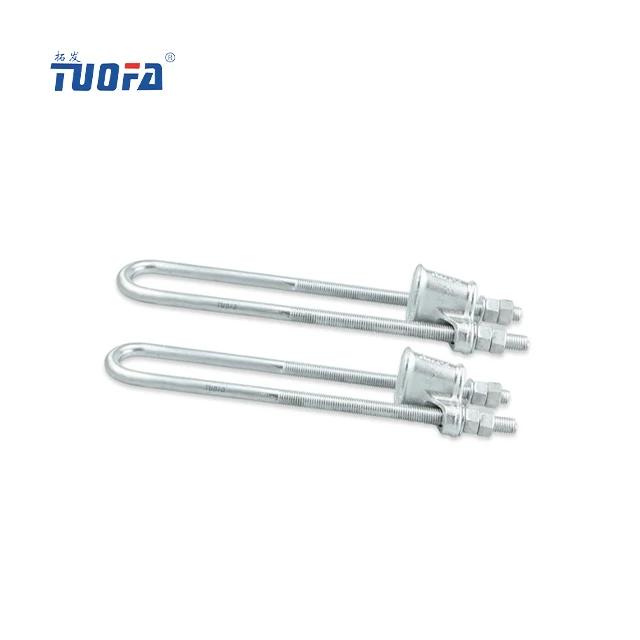 Power Transmission Distribution Electrical fittings Factory supply  UT wedge clamps adjustable type /electric fitting Stay bow