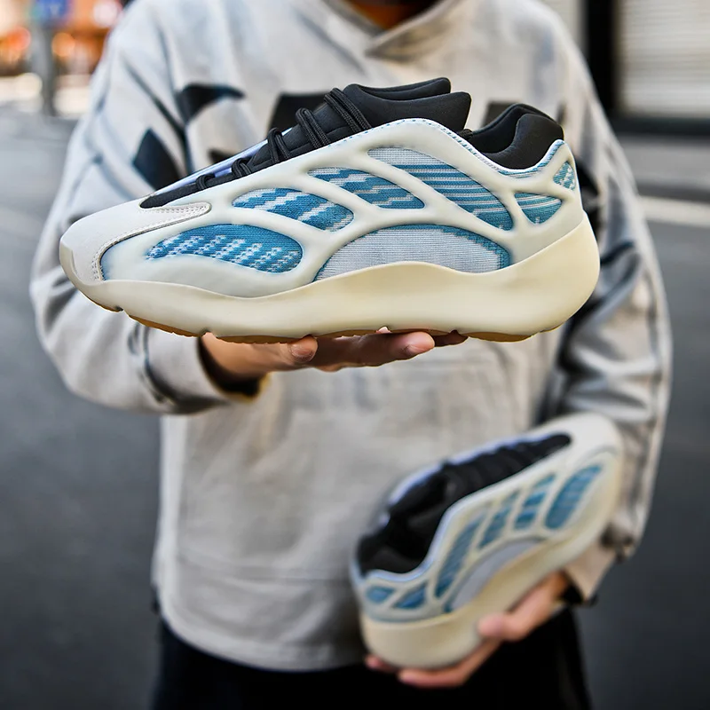 Yeezy 700 V3 Original Logo Brand Designer Sneakers Tenis Cushion Casual Running Men Shoes Chaussures-homm Yezzy Yeezy 700