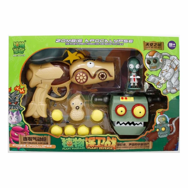 Экшн-фигурка зомби горохострел Игрушечная модель подарок для
