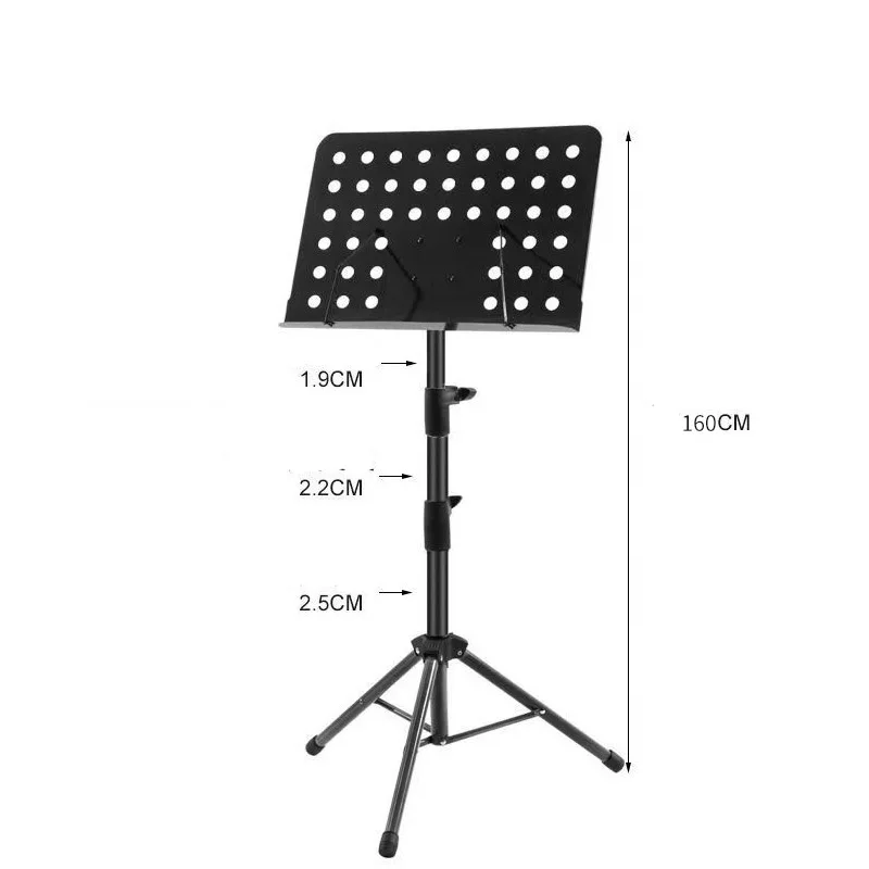 4 вида цветов складной портативный дирижер нот музыкальный стенд