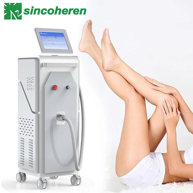 Sincoheren Professional 3 wave 755 808 1064nm diode laser hair removal machine SDL-D