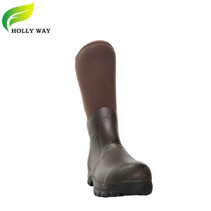 Waterproof Half Safety Rubber Boots for Men from China