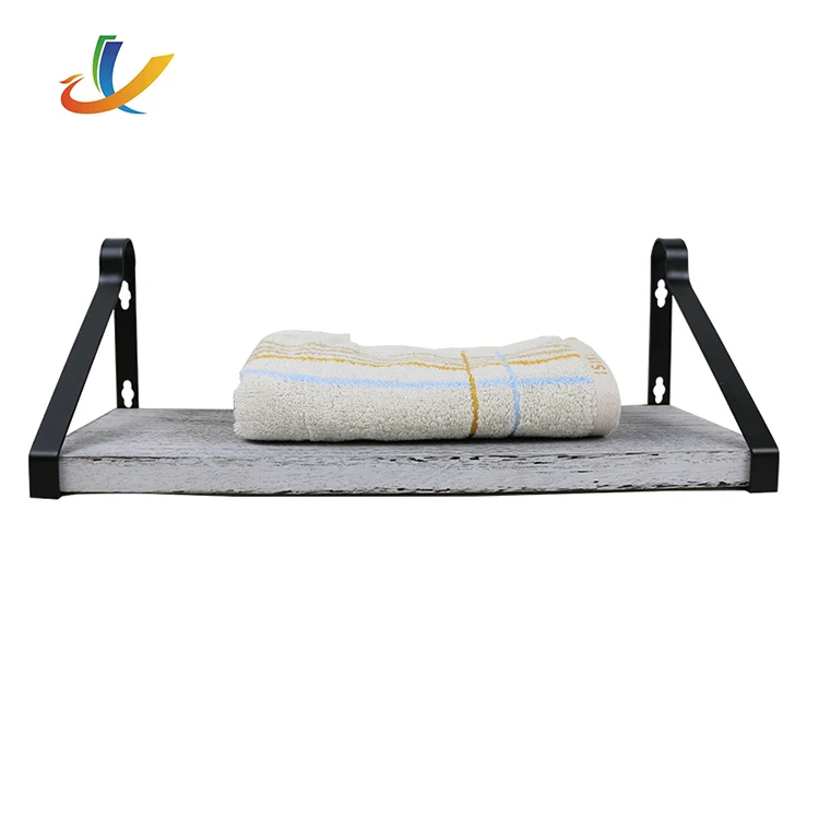 Деревянные настенные вешалки для полотенец в деревенском стиле, подвесные стеллажи для хранения, плавающие деревянные полки