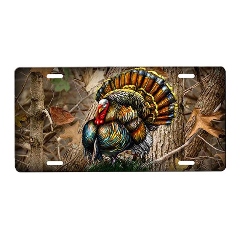 Turkey Istanbul Pamukkale Souvenir Gift Decor Custom Design Car Sign Embossed Blank Metal License Plate