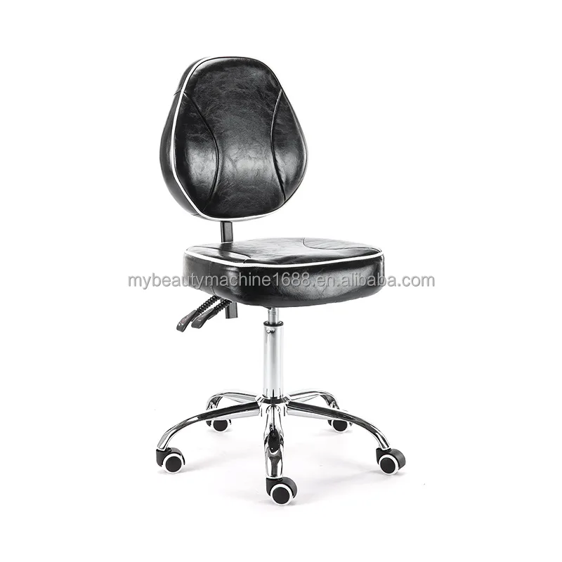 Professional Portable Rolling Salon Stool Chair with Wheels Massage Spa Hair Cutting Stools Beauty Chair