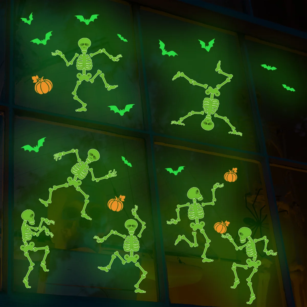 
Halloween decorative sticker diy halloween gift removable window sticker 