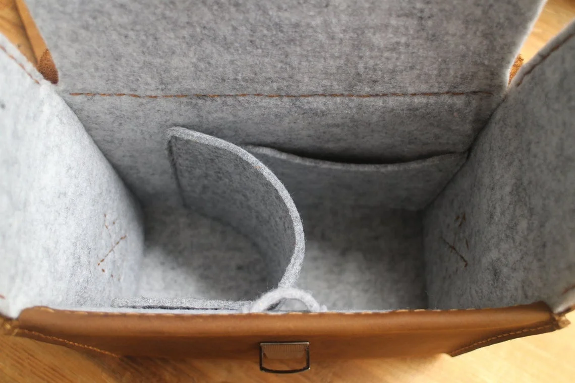 Handmade Distress Leather Camera Case Classic Camera Travel Camera Adventure Bag Small Pockets Carry Photography Bag