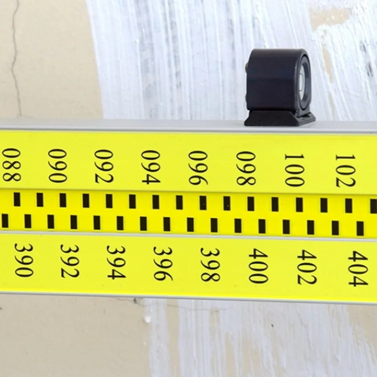 2Pcs High Precision Barcode Invar Leveling Staff 2M for Trimble DINI Digital Level