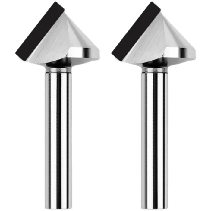 Diameter 16 20mm PCD Chamfering Mill For Natural Granite Marble Glass Jade