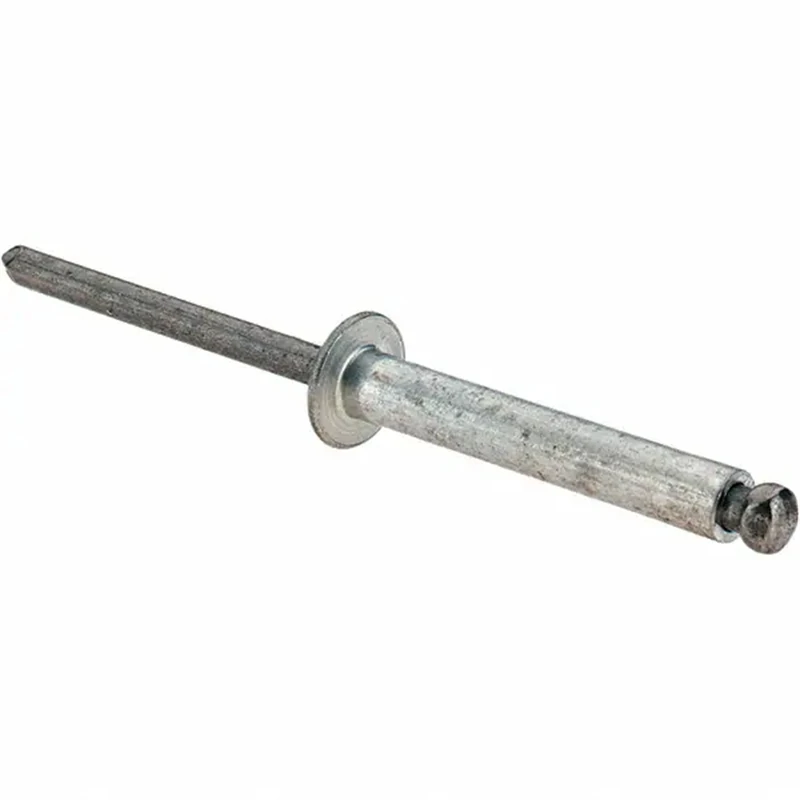 Aluminum Exhaust Hippocampus Blind Hardware Build Material Pop Fasten Size Rivet For Food Packung With Big Flange