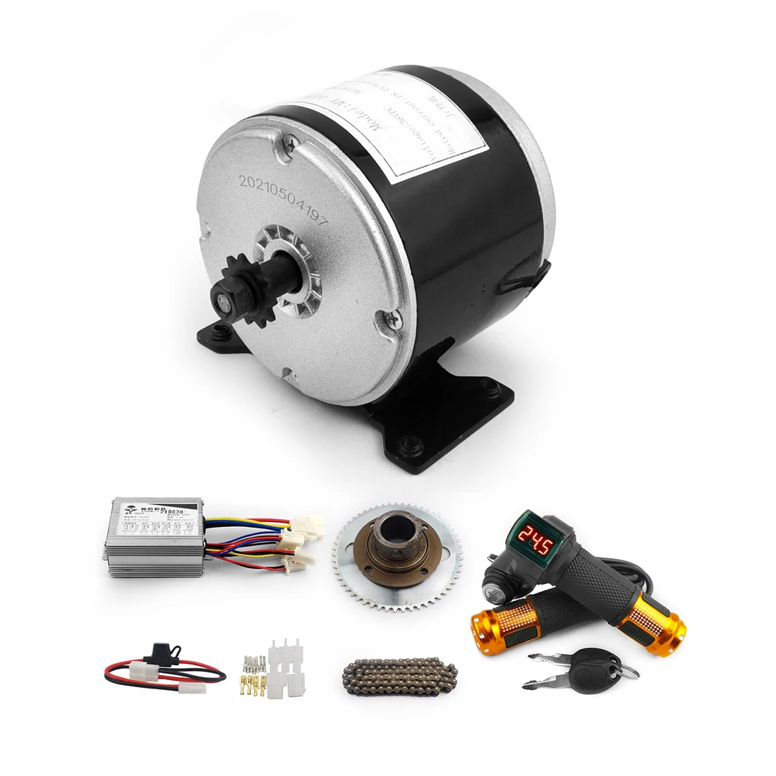 diy 24V 36V 350W Electric Foldable Bike Brush high speed Motor 350 watt ebike conversation kit