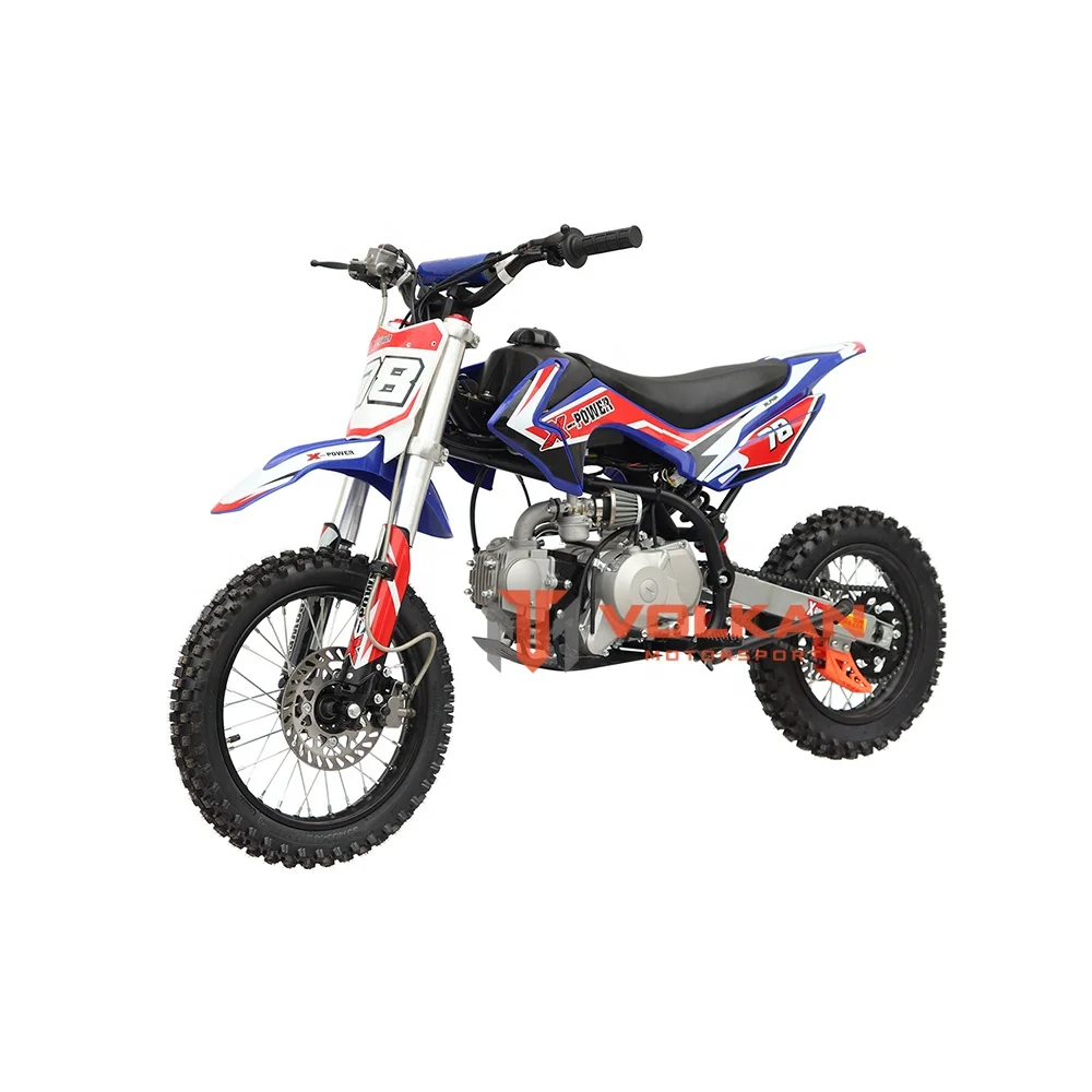 Volkan CRF 70cc 90cc 110cc 125cc gas power automatic CE kids dirt bike motorcycle mini moto pit bike