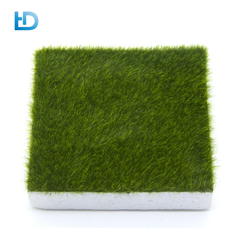 Boutique Window Decoration Floor Bass Lawn Flocked Artificial Grass