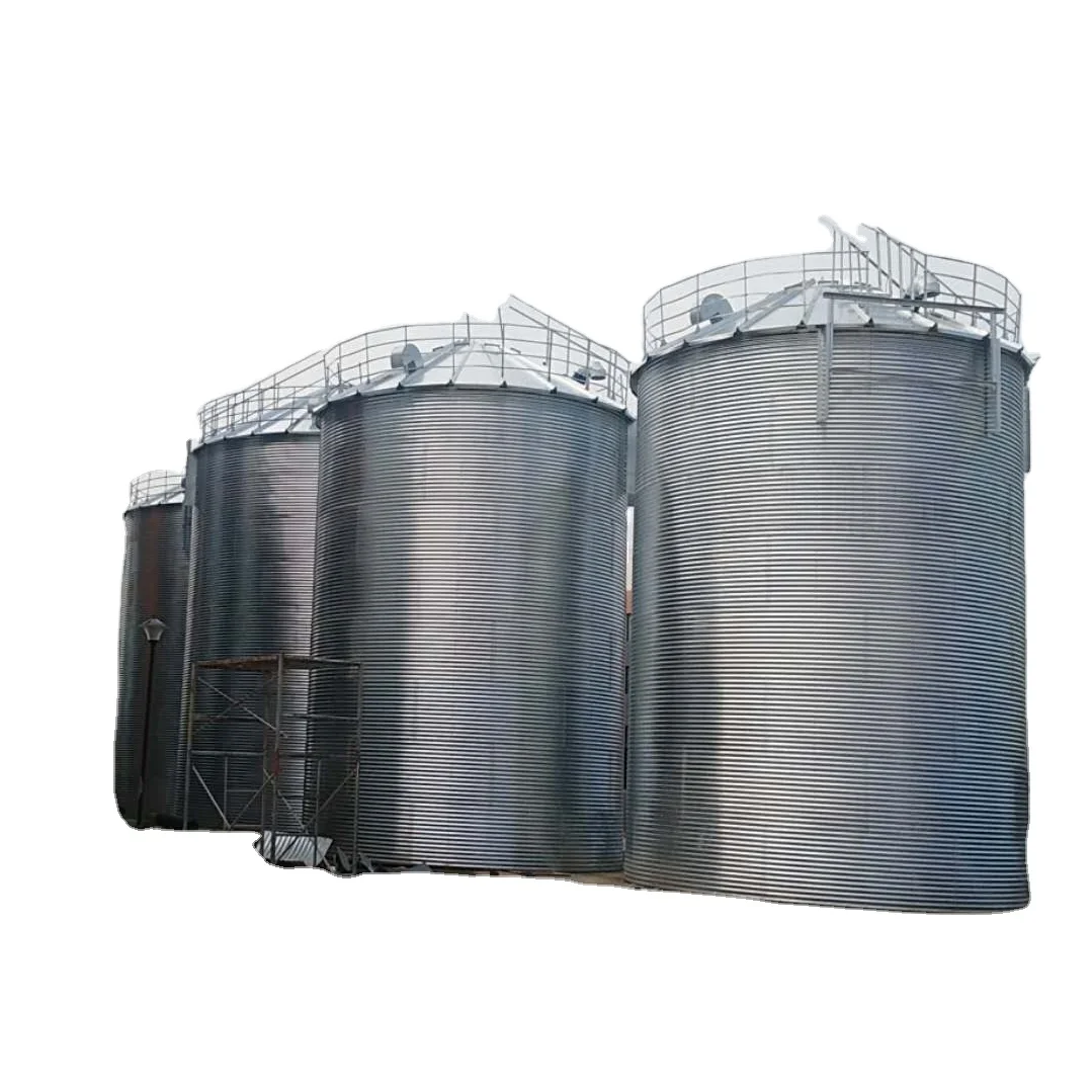 1000T china  grain of silos   hopper bottom bins used  small farm sukup silo with accessories  portable grain storage silo