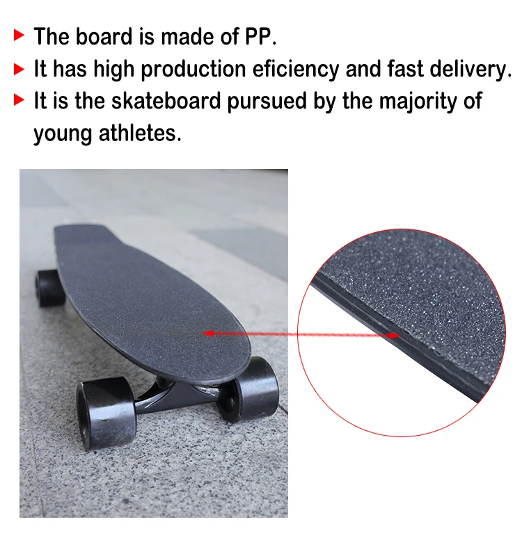 
Fashional Cheap Skate Board Remote Control 350W 20KM/H Small Fish Board skateboard for Teens 
