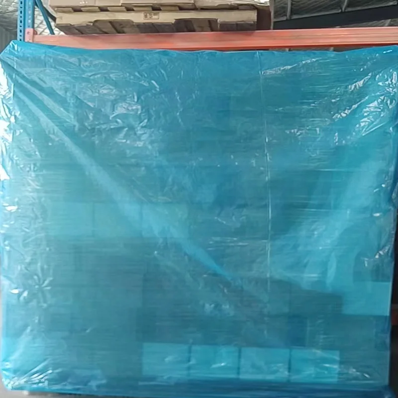 PE waterproof cover plastic film transparent for pallet