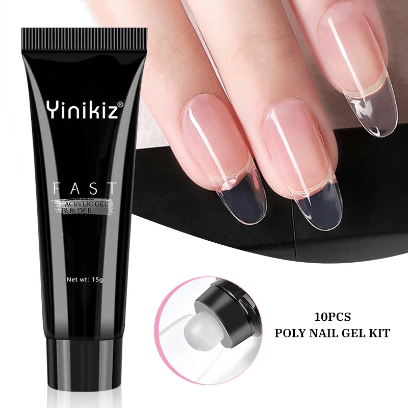 Gel Polish Set for Manicure Nail Art KIT Manicure Extension Gel Set Professional Nail Art Product Sets of Colors Available