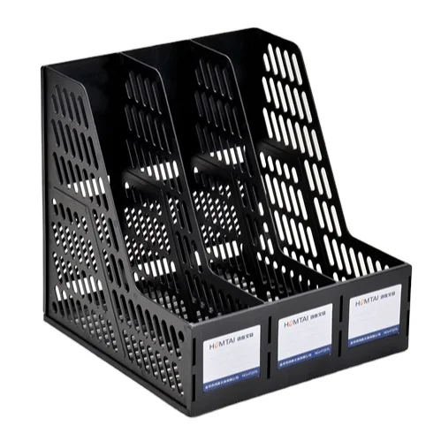 Factory Best Selling plastic storage files basket plastic box file