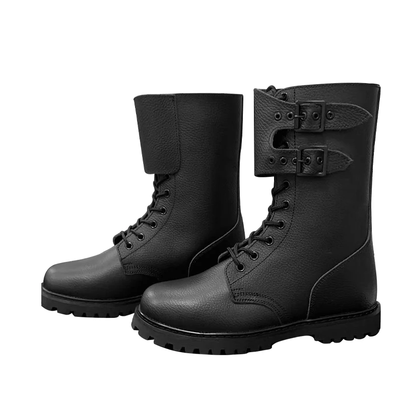Factory Custom Waterproof Hiking Delta Black Duty Boots