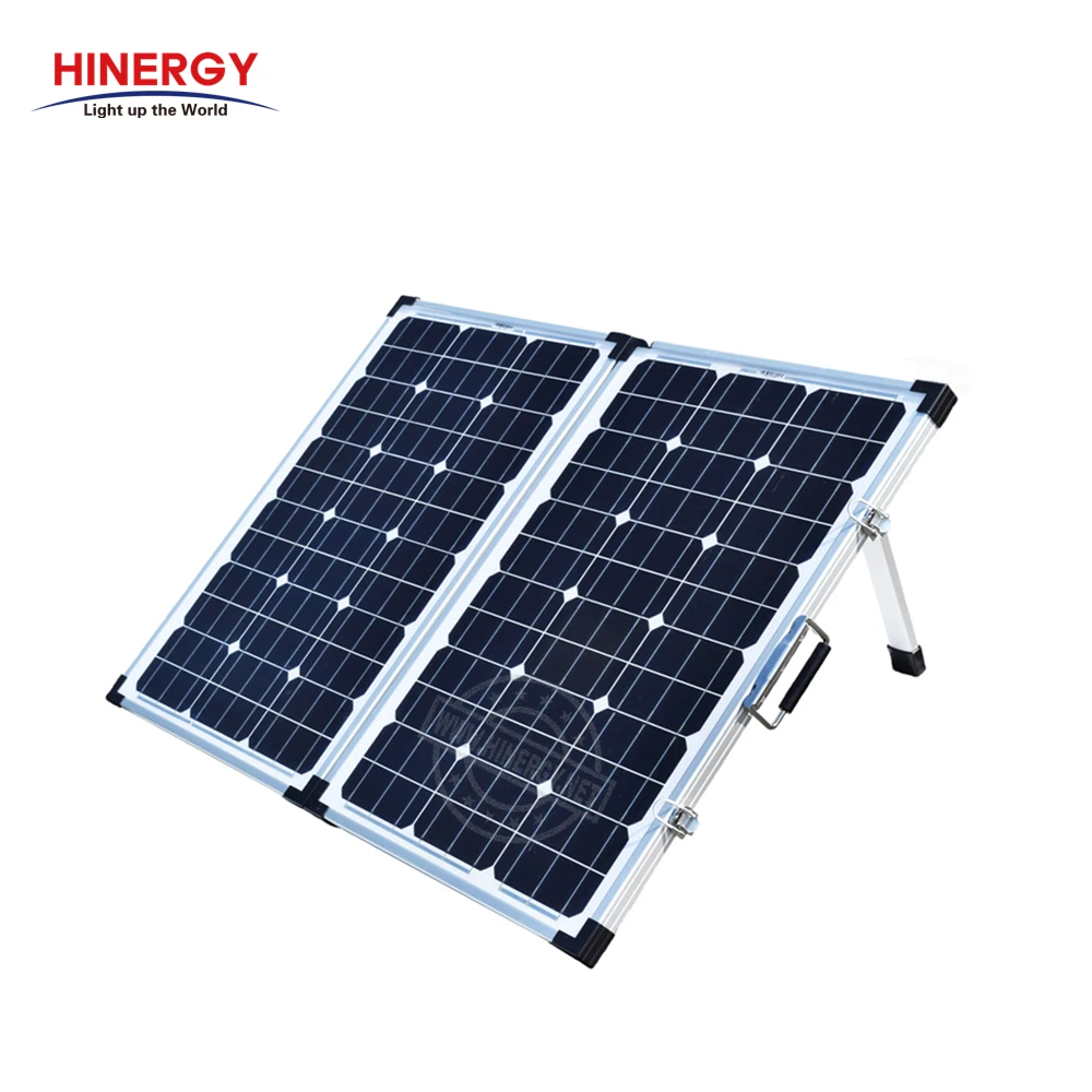 Buy High Efficiency Mppt 250tile 120w k Foldable Powerbank 300w 30v Folding Solar Panel With Rack