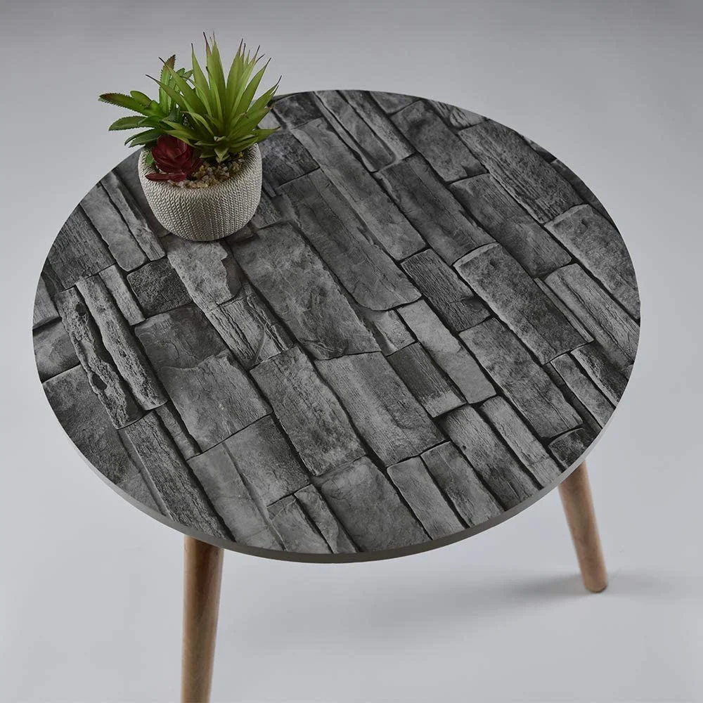 
great price 45x100cm Self Adhesive PVC Waterproof Stone Wallpapers Brick Wall Paper 3d wall stickers for home decor 