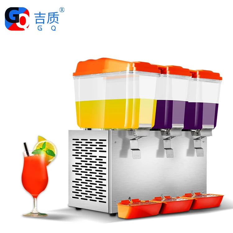 GQ-JD316 Cheap Mini Juice Beverage Dispenser Machine/mixed fruit concentrate juicer /post blending dispenser
