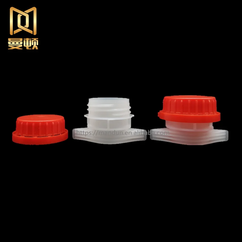 Pilfer proof screw cap Large Diameter 33mm Spout Juice Pouch Spout  cap lids bottle caps closures