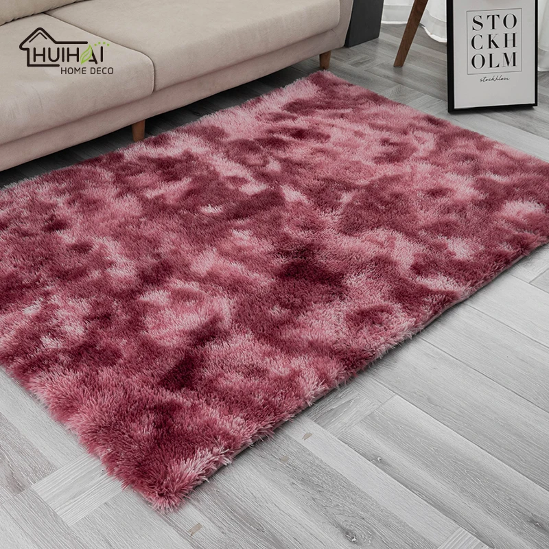 Пушистые ворсистые коврики для спальни ворсистый ковер плюшевый гостиной пушистый детской комнаты