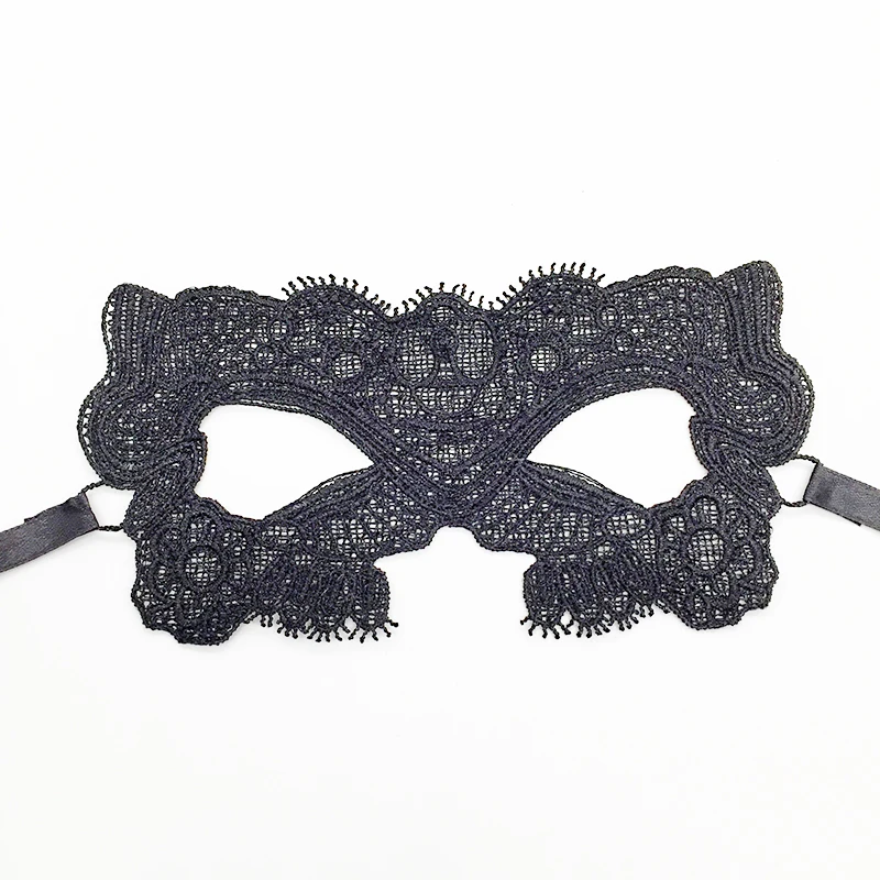 Black Venetian Masquerade mask party Lace Fancy Dress Eye Sexy party mask for Halloween Party