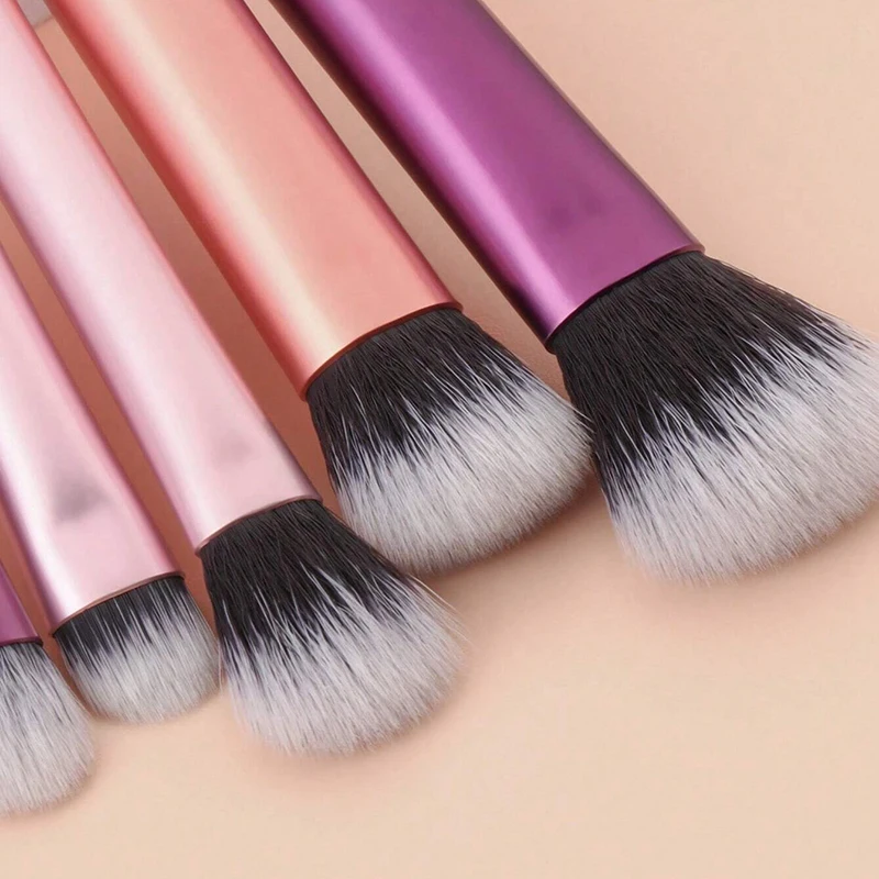 Wholesale 10 pcs luxury professional makeup brush set Hot sale Custom Logo Tool Pink Make up high quality Brushes set with bag