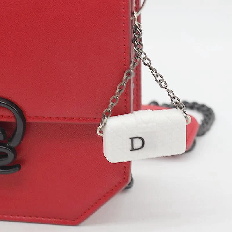 Wsnbwye Mini Bag Purse Charm Doll house Miniature Handbag Designer Miniature Luxury Bags Dollhouse Accessories keychain For Doll
