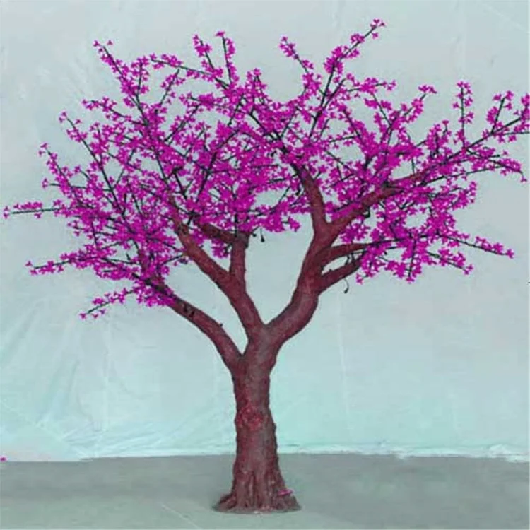 2.8m Super Quality Outdoor Cherry Blossom Christmas Decoration Flowers Wedding Artificial Rgb Color Changing Led Tree Light